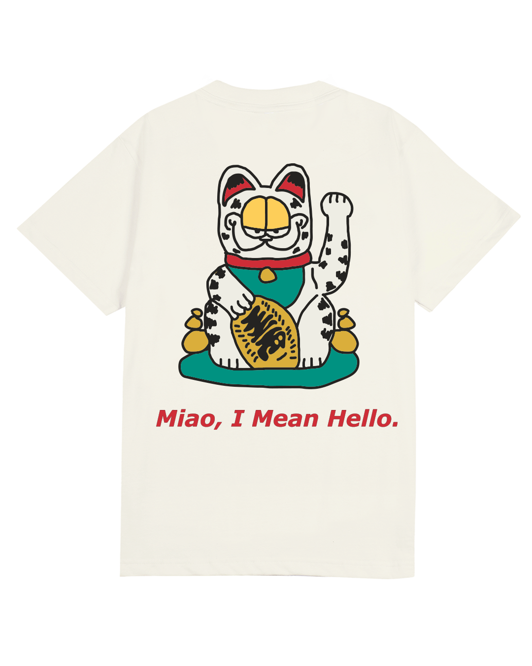 Miao Tee - Cream (Vintage Wash)